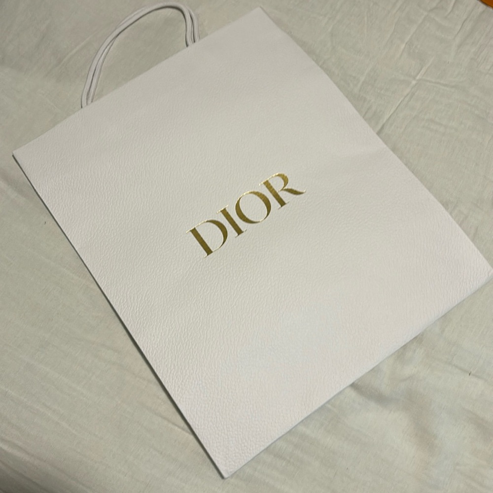 Large Dior Shopping Bag